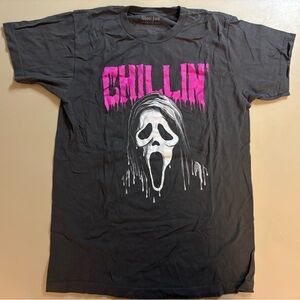 Scream Adult T-Shirt - Ghostface Under Chillin Image